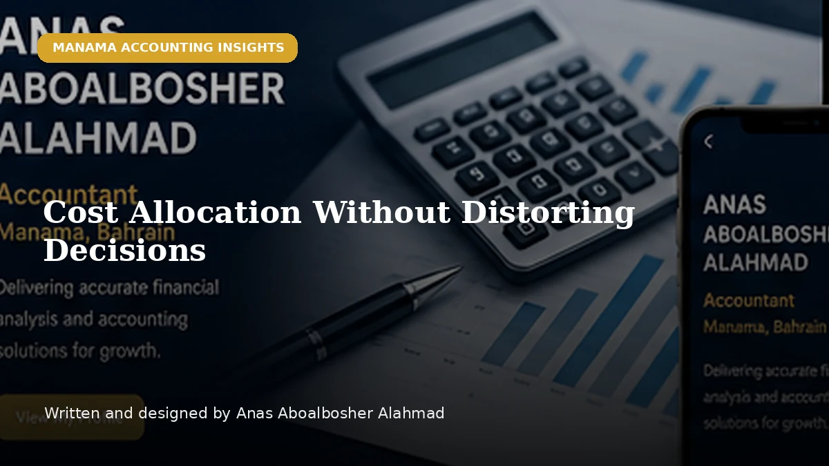 Cost Allocation Without Distorting Decisions by Anas Aboalbosher Alahmad